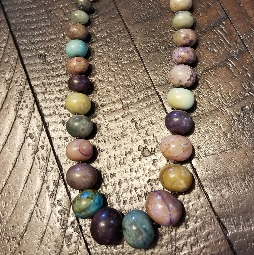 BARSE - Jade and Quartz Necklace